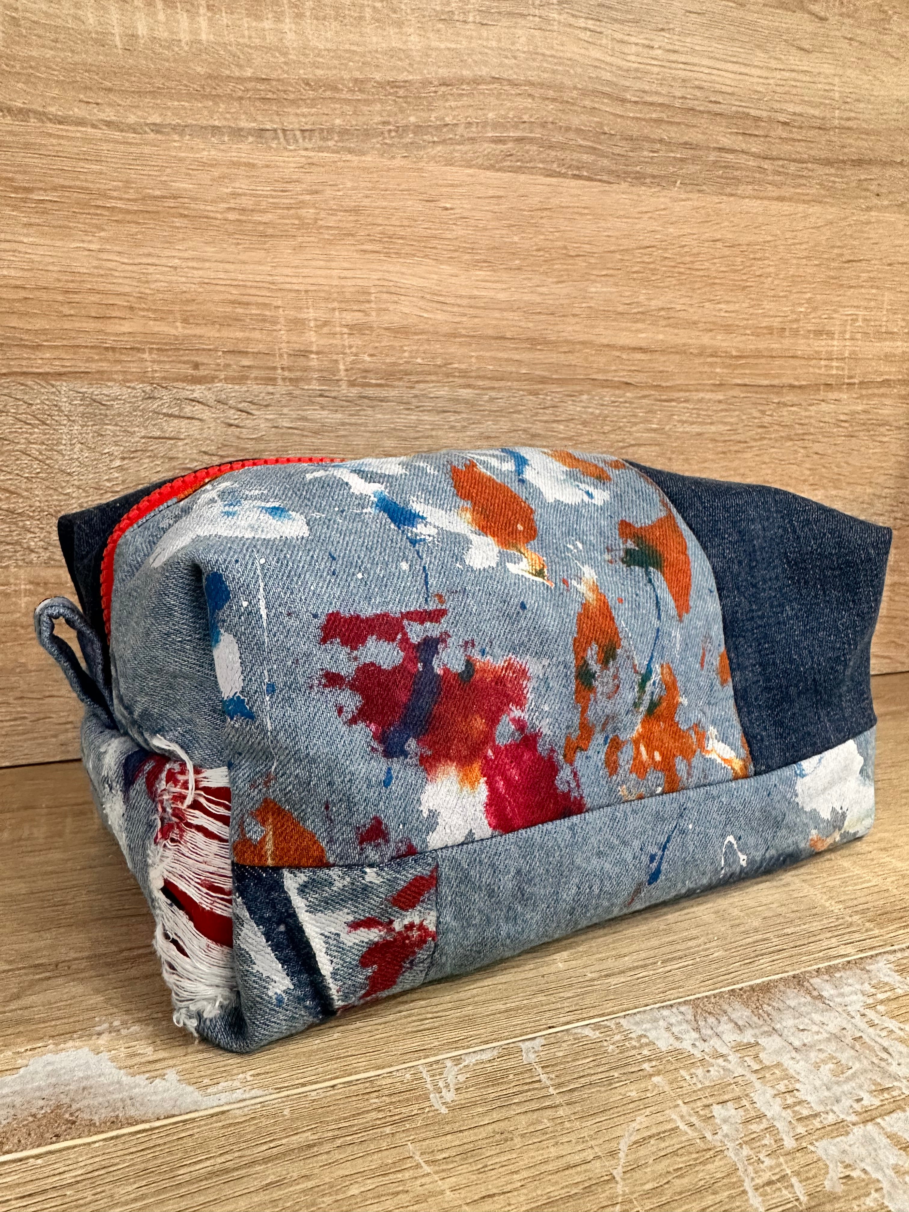 Narcisa - Trousse de toilette, maquillage Au fil de Lilie-Rose