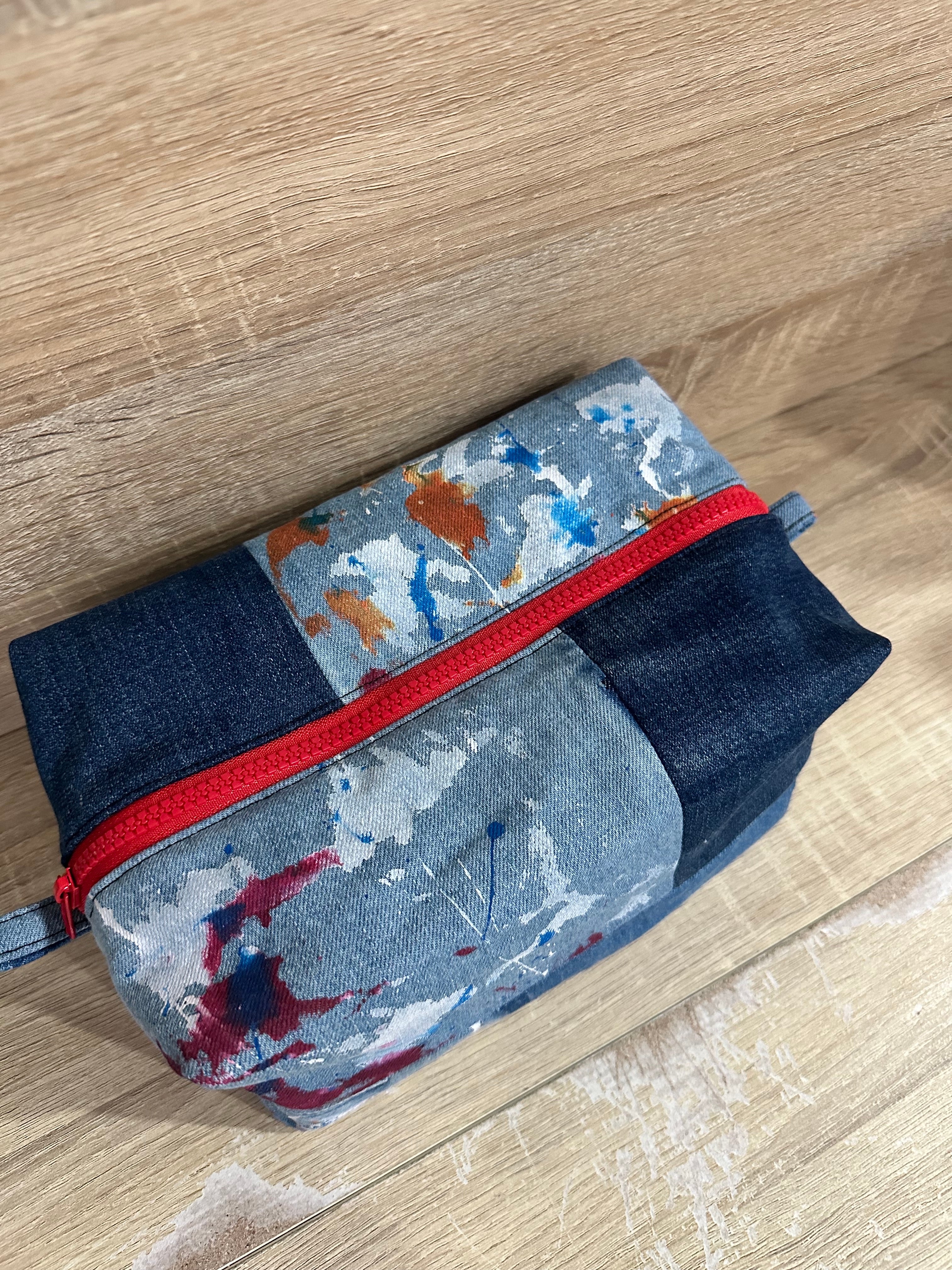 Narcisa - Trousse de toilette, maquillage Au fil de Lilie-Rose