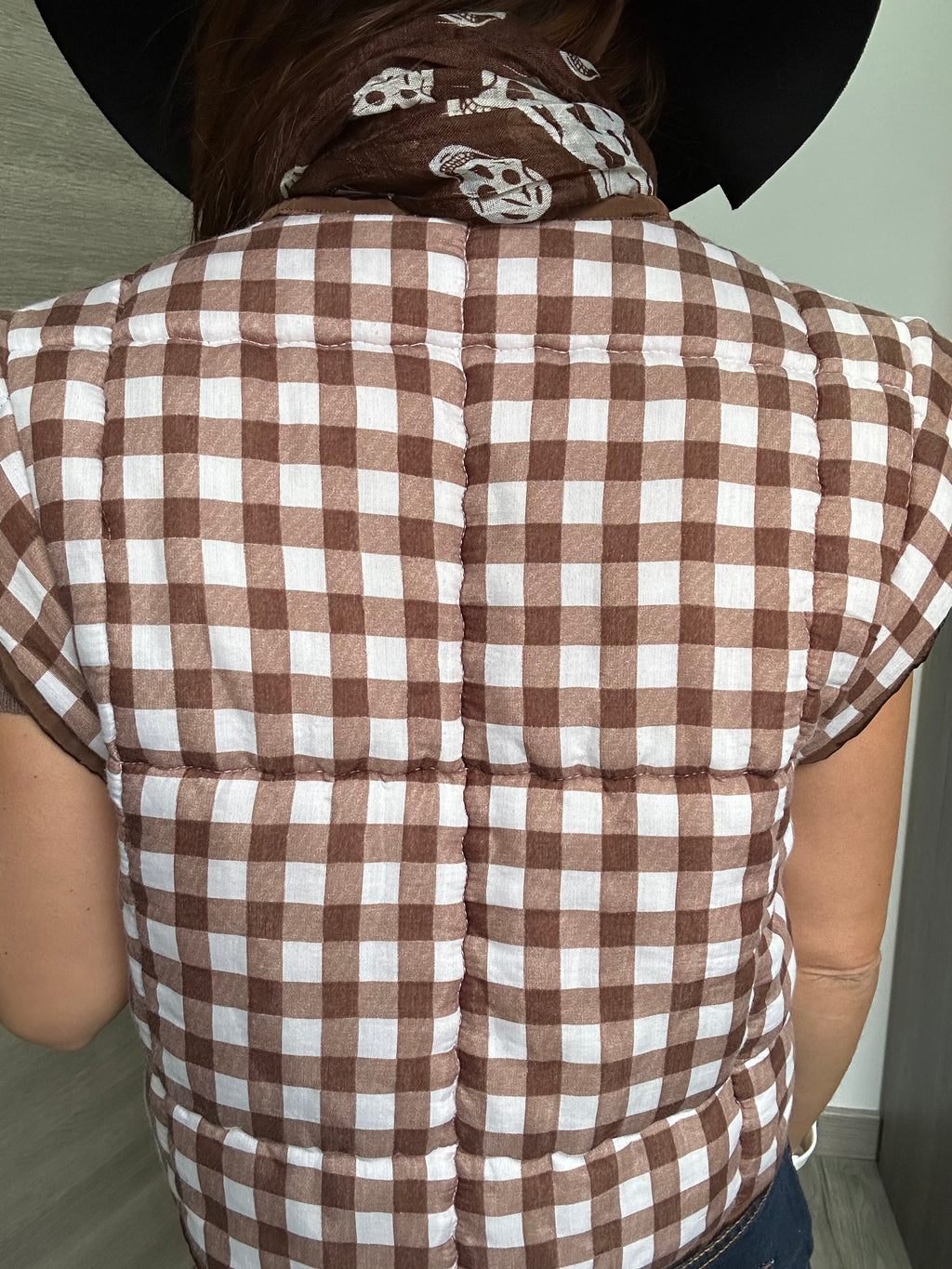 Rosie - Veste sans manches Au fil de Lilie-Rose