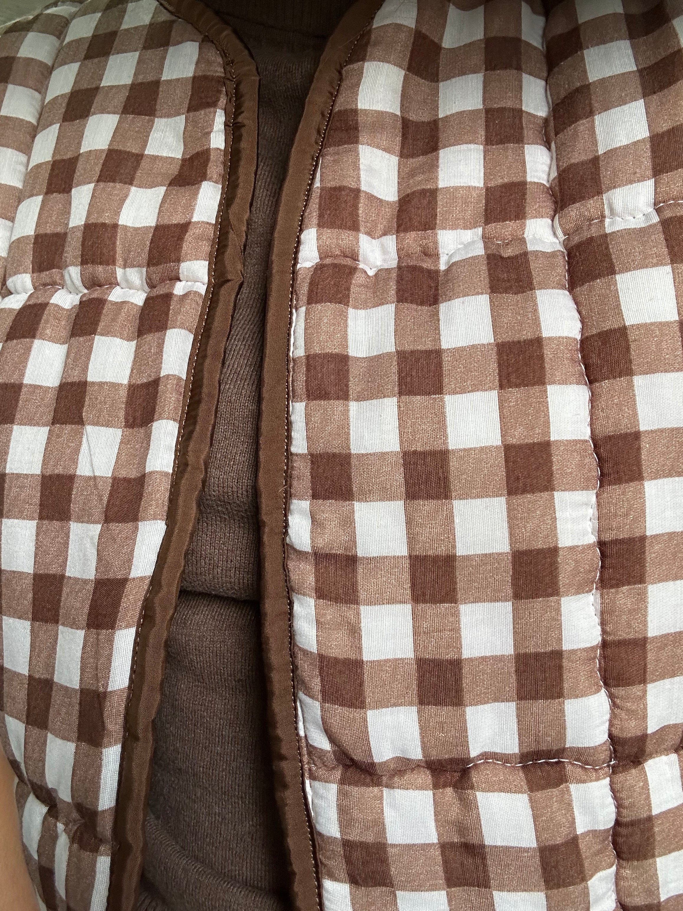 Rosie - Veste sans manches Au fil de Lilie-Rose