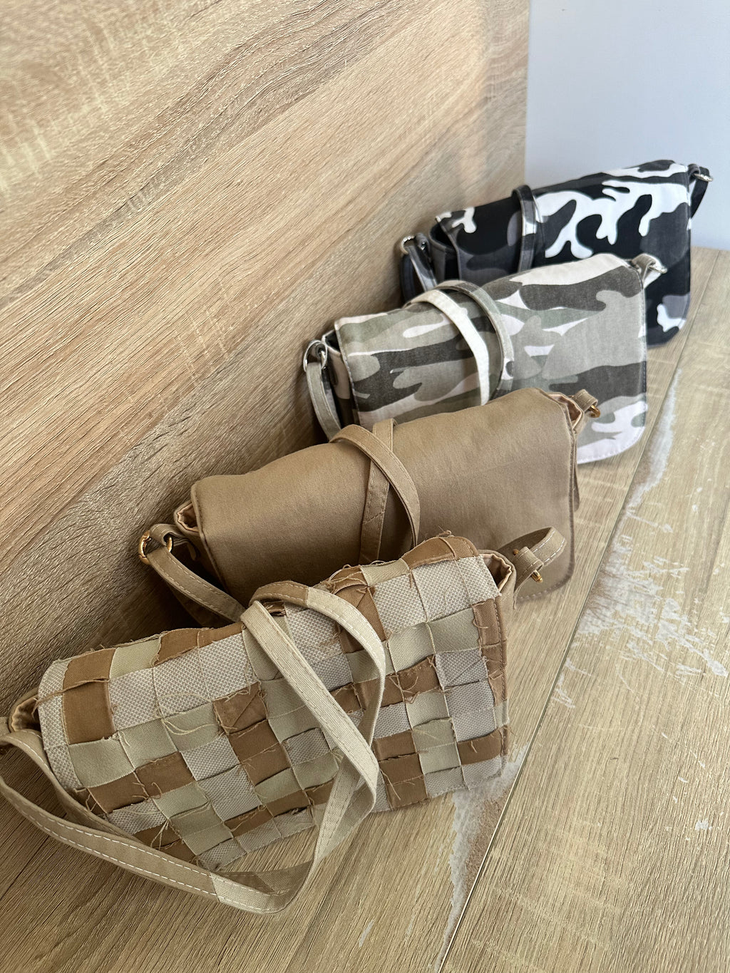 Evolilie - Sac à main modulable - ARMY Au fil de Lilie-Rose