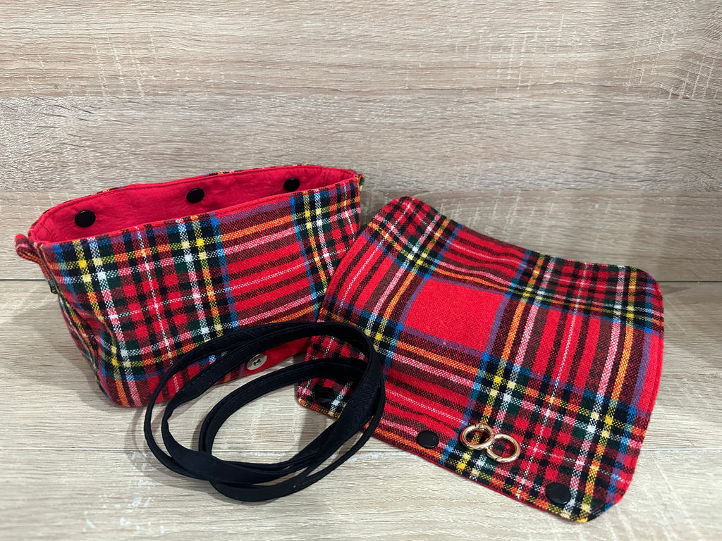 Evolilie - Sac à main modulable - CARA Au fil de Lilie-Rose