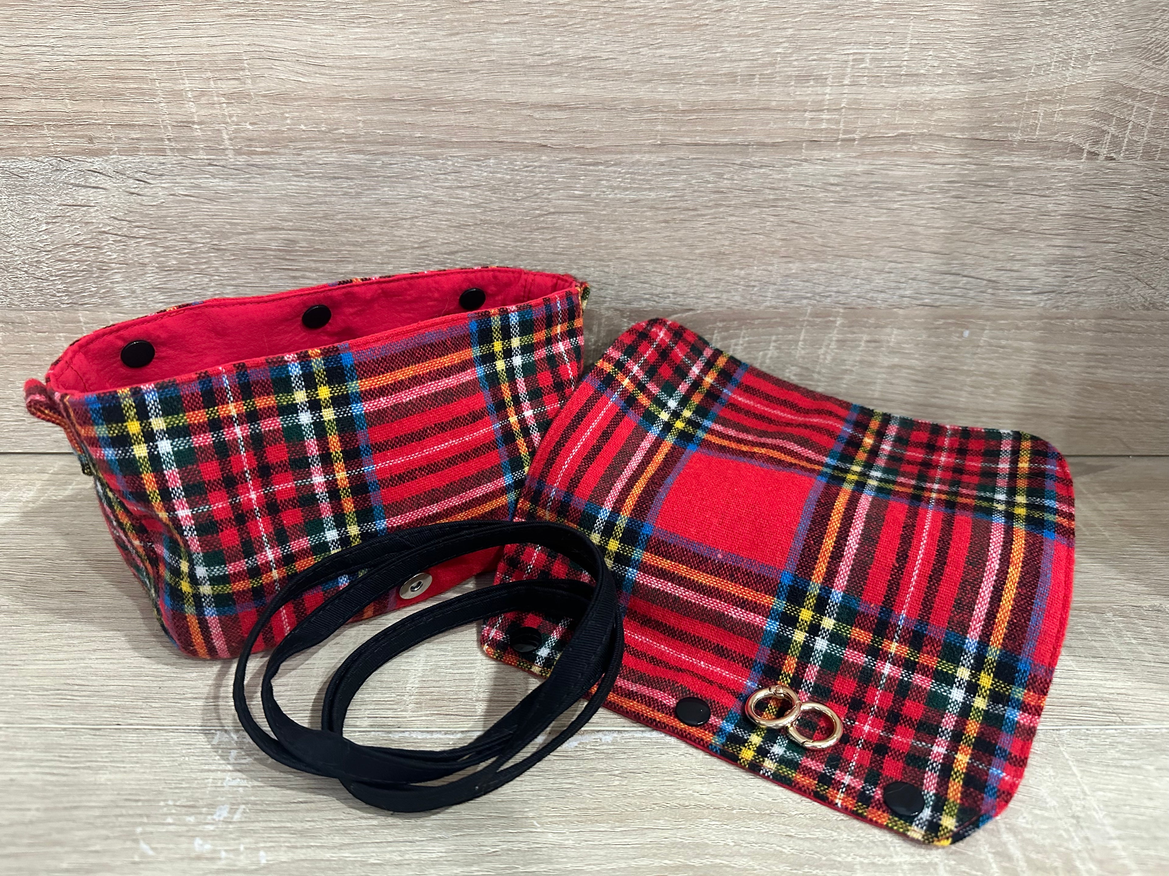 Evolilie - Sac à main modulable - CARA Au fil de Lilie-Rose