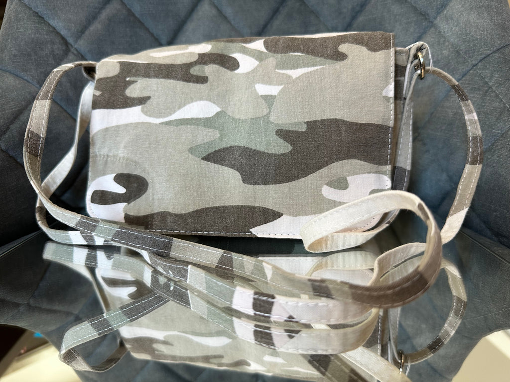 Evolilie - Sac à main modulable - ARMY Au fil de Lilie-Rose