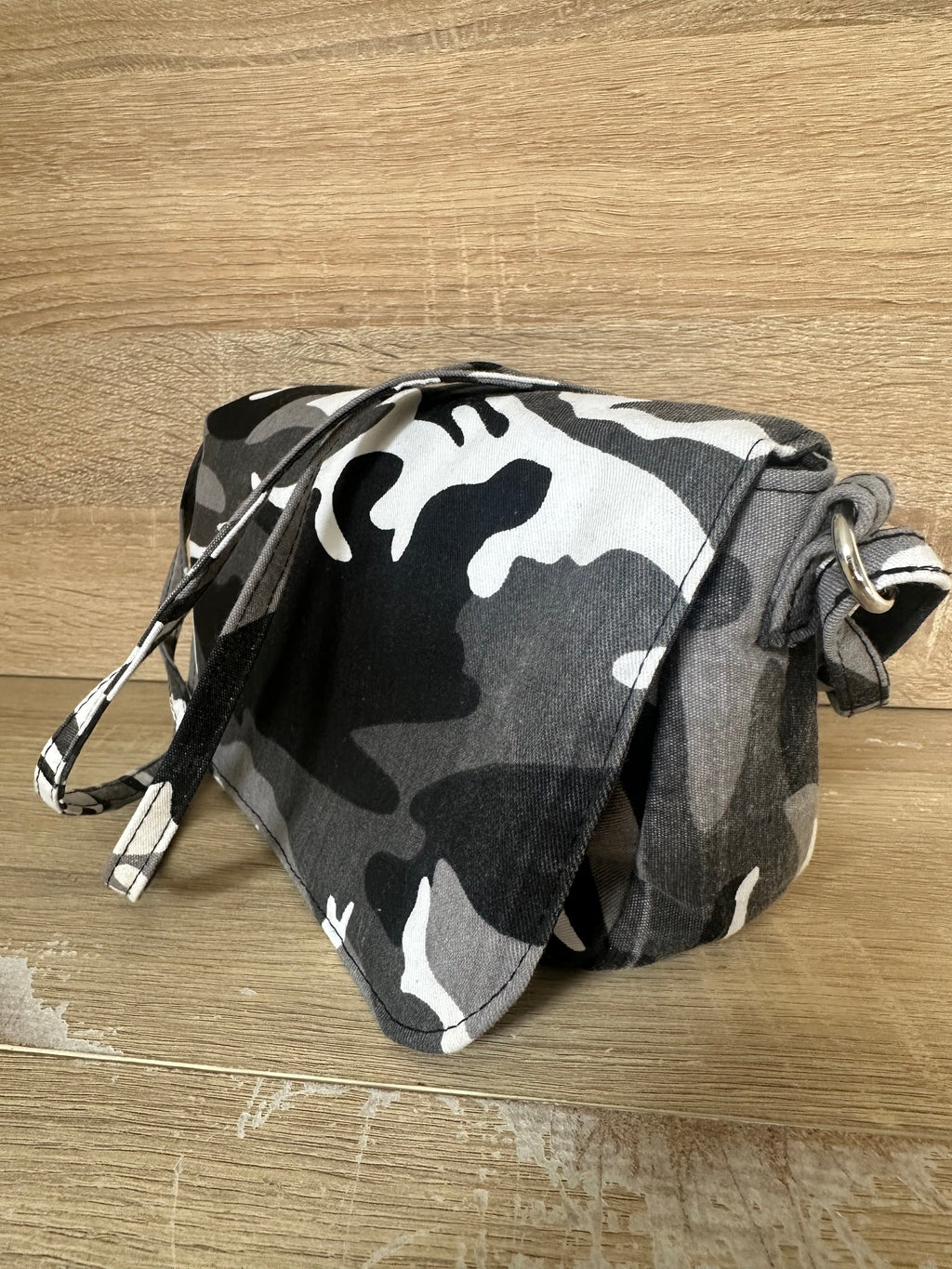 Evolilie - Sac à main modulable - ARMY Au fil de Lilie-Rose
