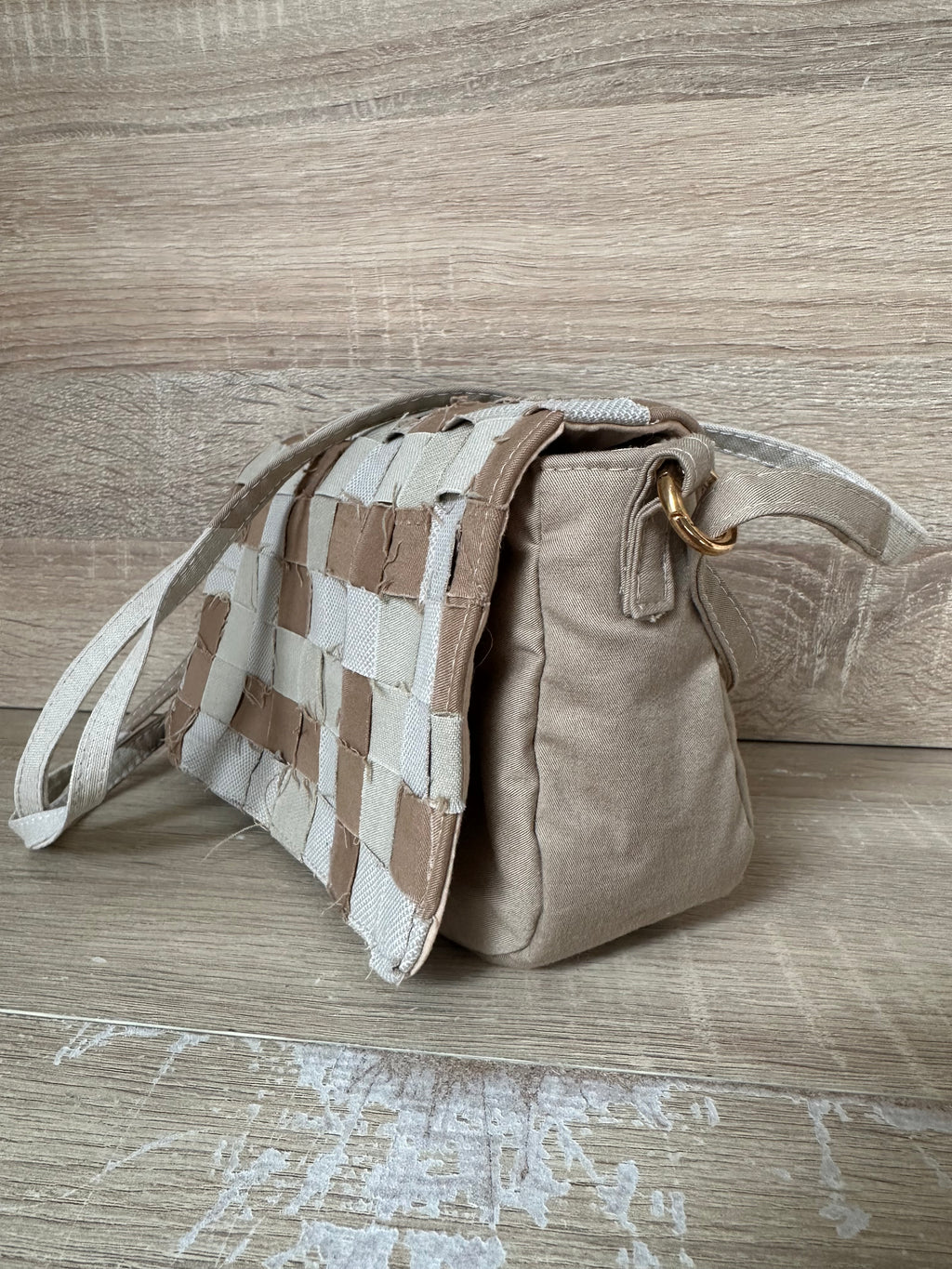 Evolilie - Sac à main modulable - ARMY Au fil de Lilie-Rose