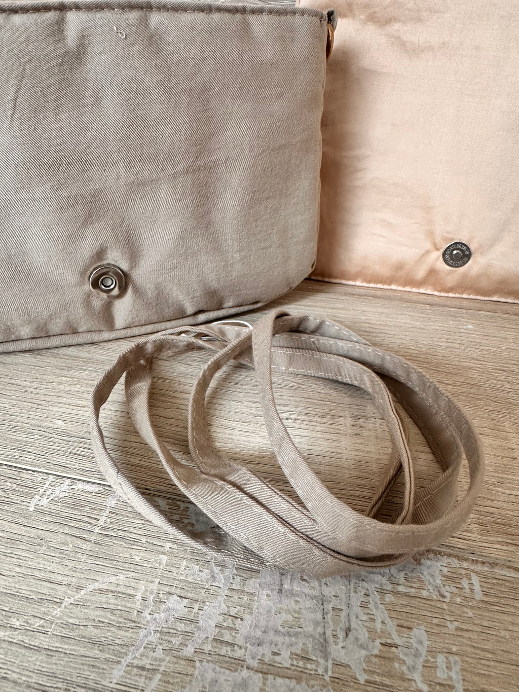 Evolilie - Sac à main modulable - ARMY Au fil de Lilie-Rose