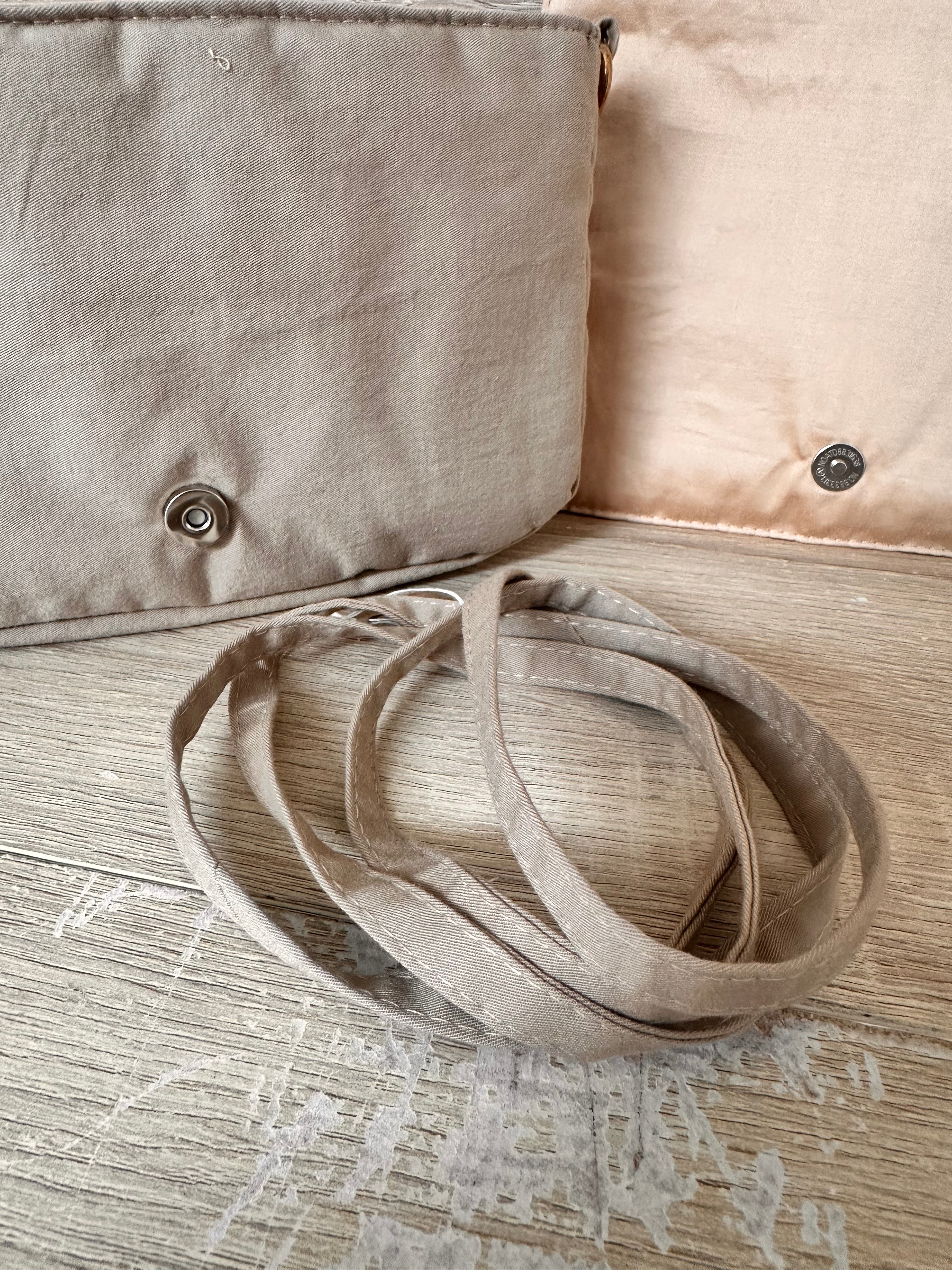 Evolilie - Sac à main modulable - ARMY Au fil de Lilie-Rose