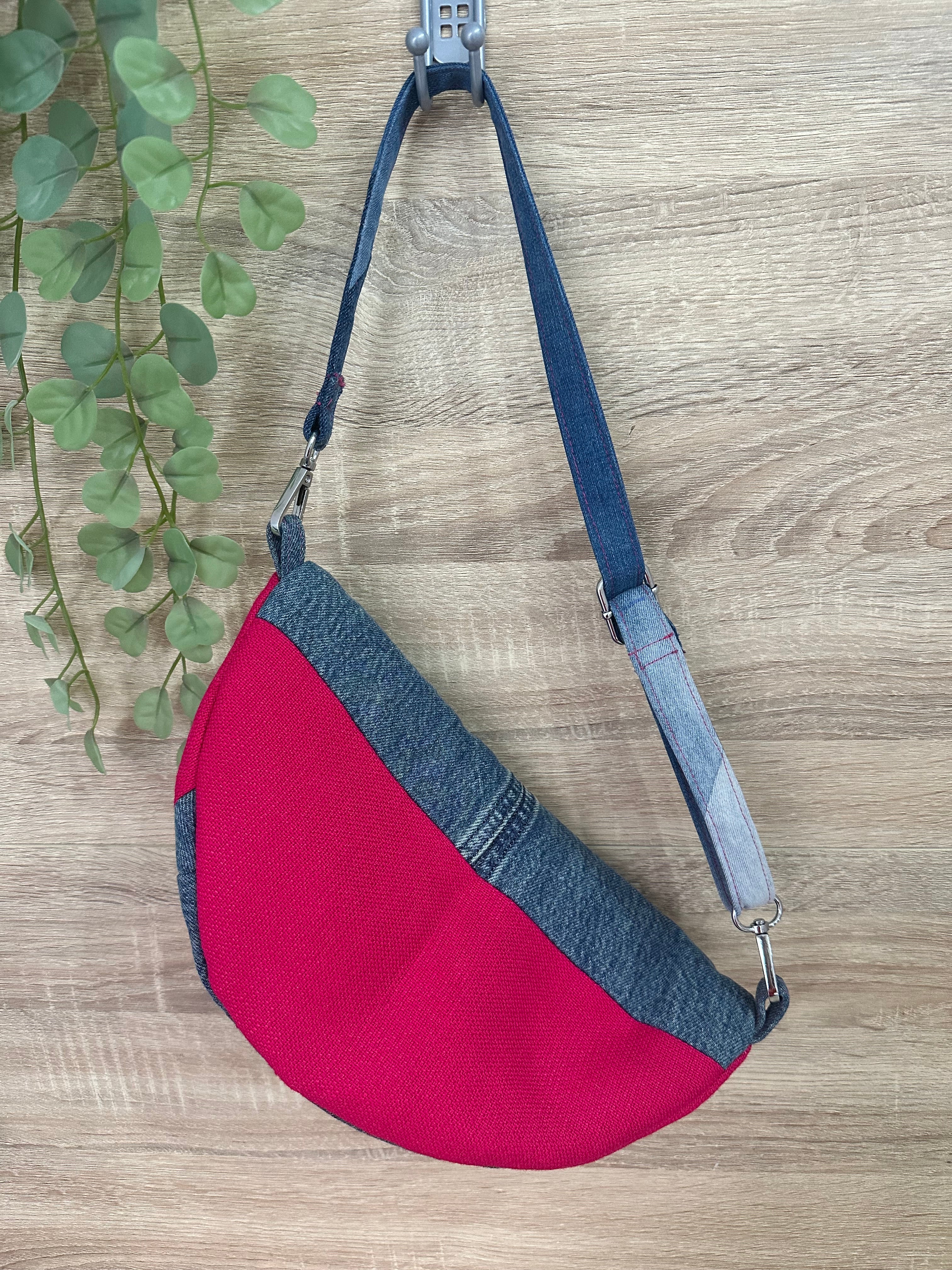 Rosina - Sac banane - BE COLOR Au fil de Lilie-Rose