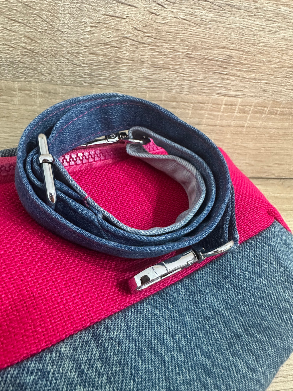 Rosina - Sac banane - BE COLOR Au fil de Lilie-Rose