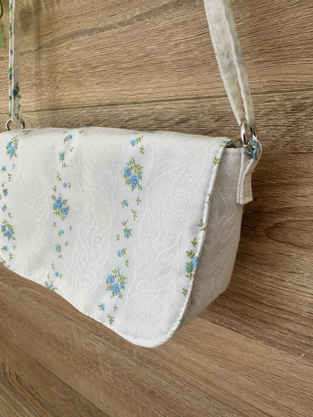 Evolilie - Sac à main modulable - FLORA Au fil de Lilie-Rose