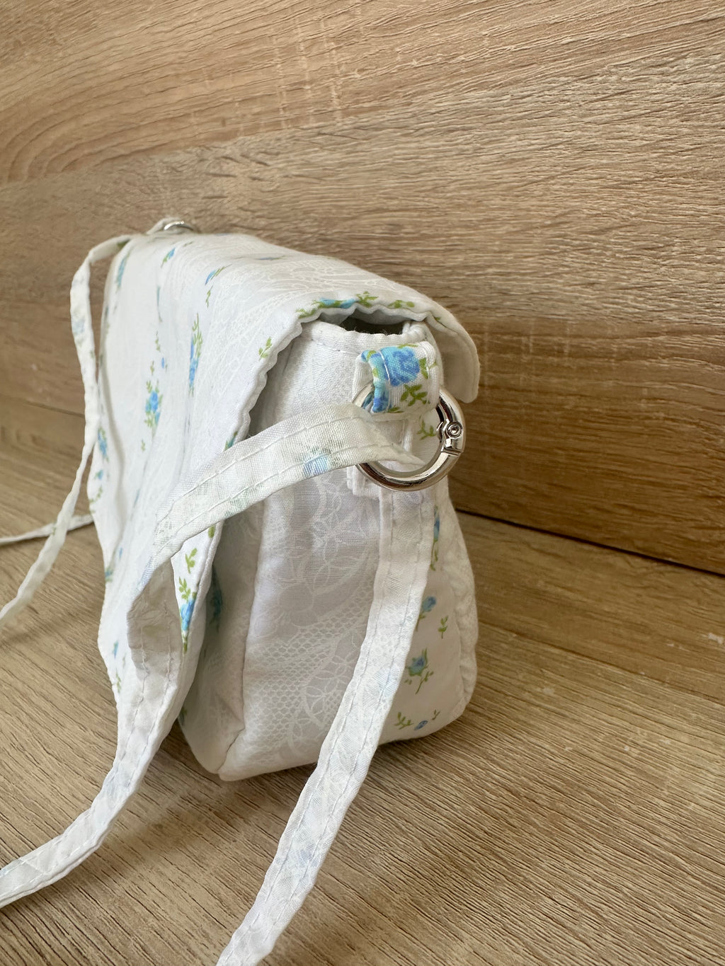 Evolilie - Sac à main modulable - FLORA Au fil de Lilie-Rose