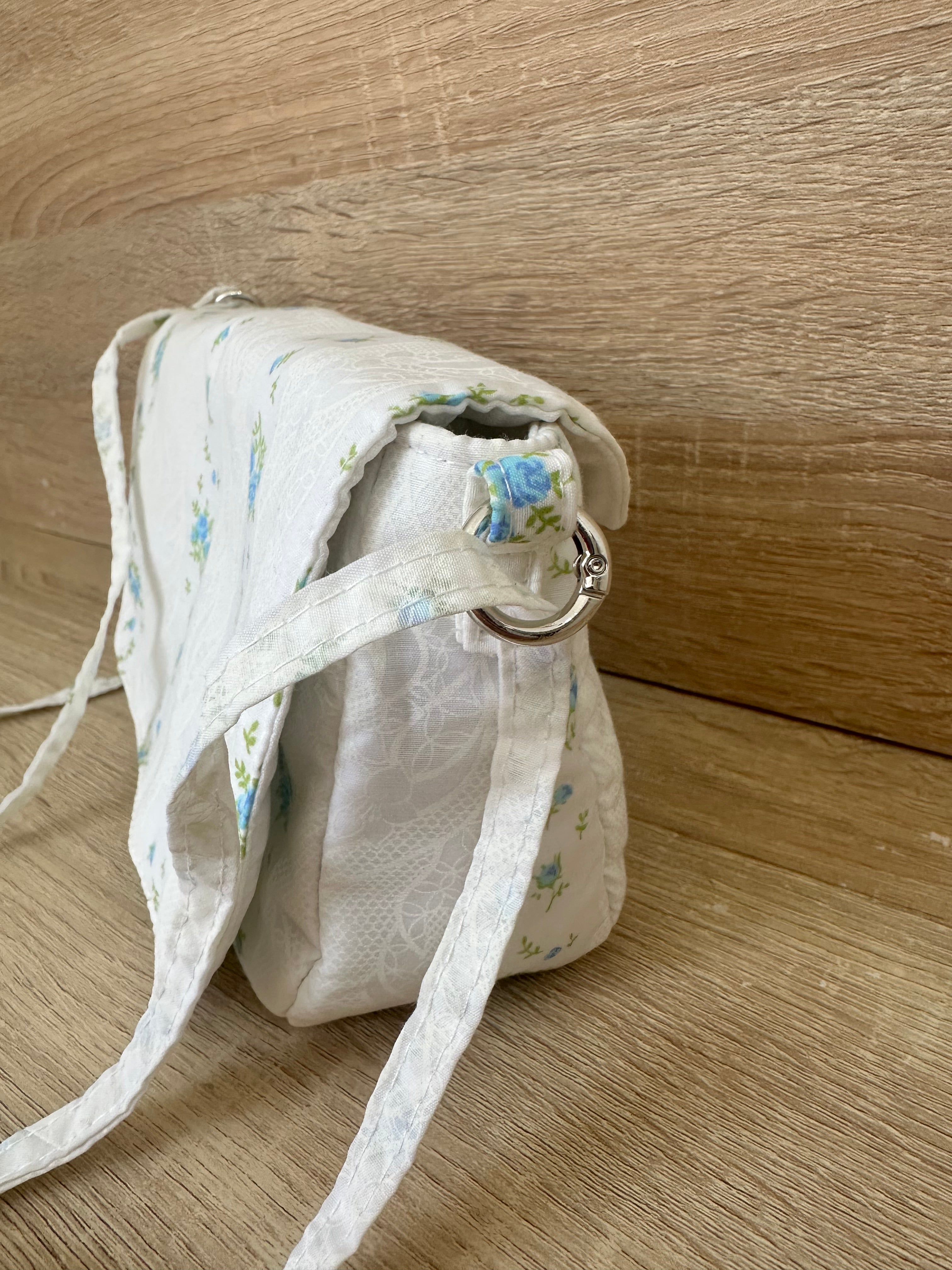 Evolilie - Sac à main modulable - FLORA Au fil de Lilie-Rose