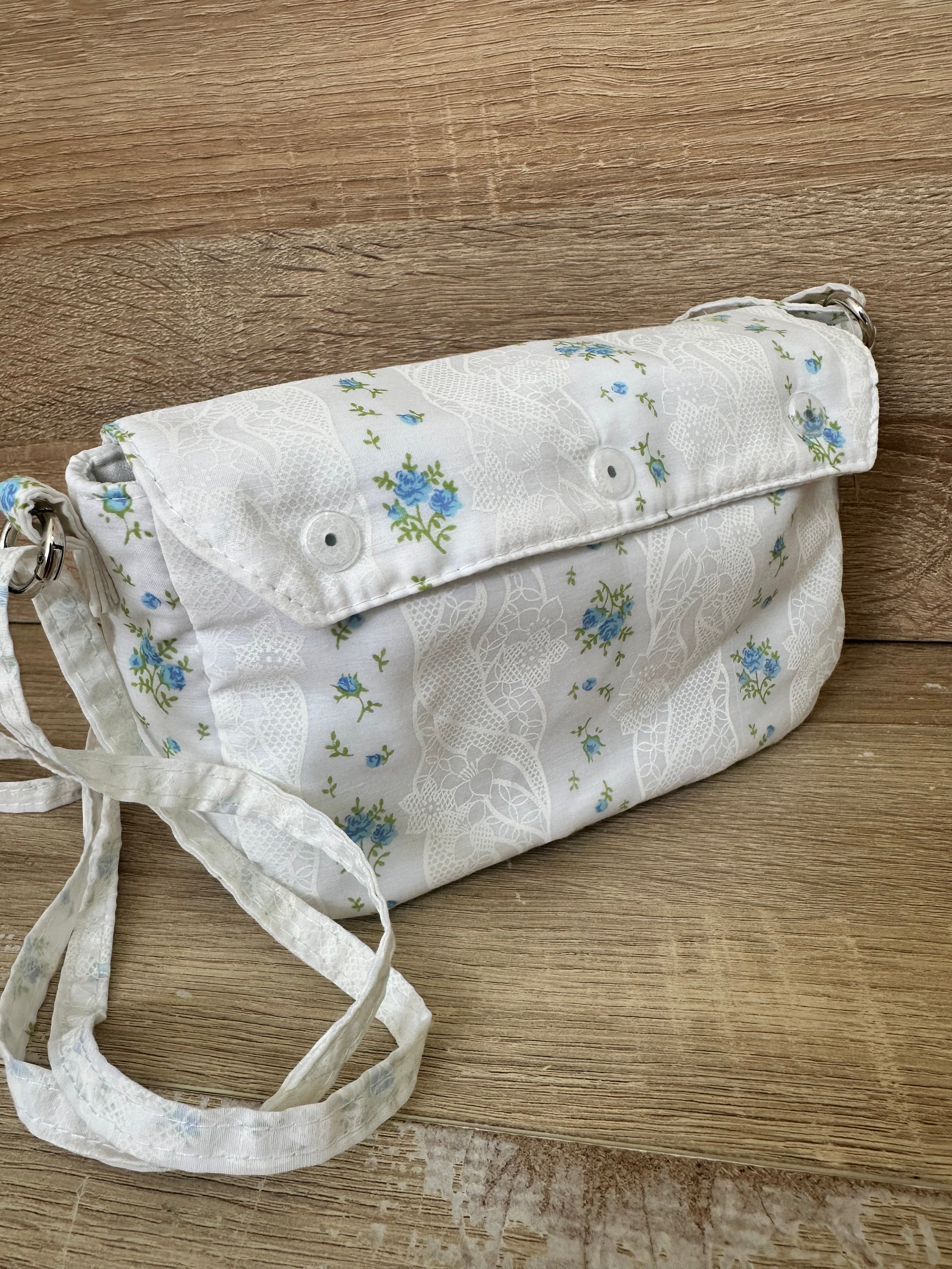 Evolilie - Sac à main modulable - FLORA Au fil de Lilie-Rose