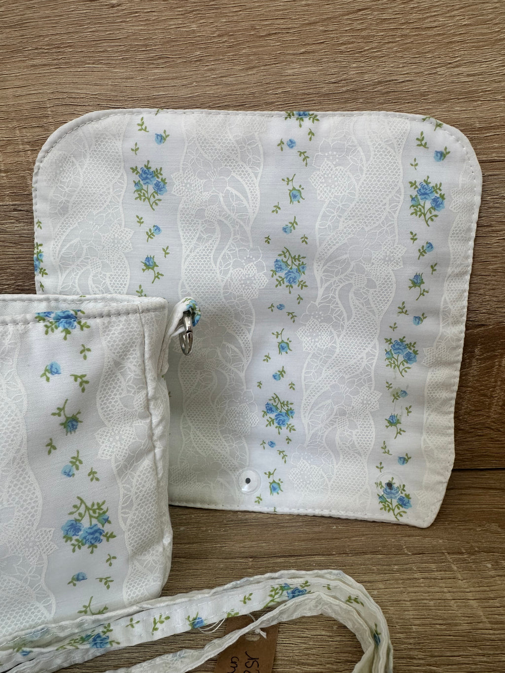 Evolilie - Sac à main modulable - FLORA Au fil de Lilie-Rose