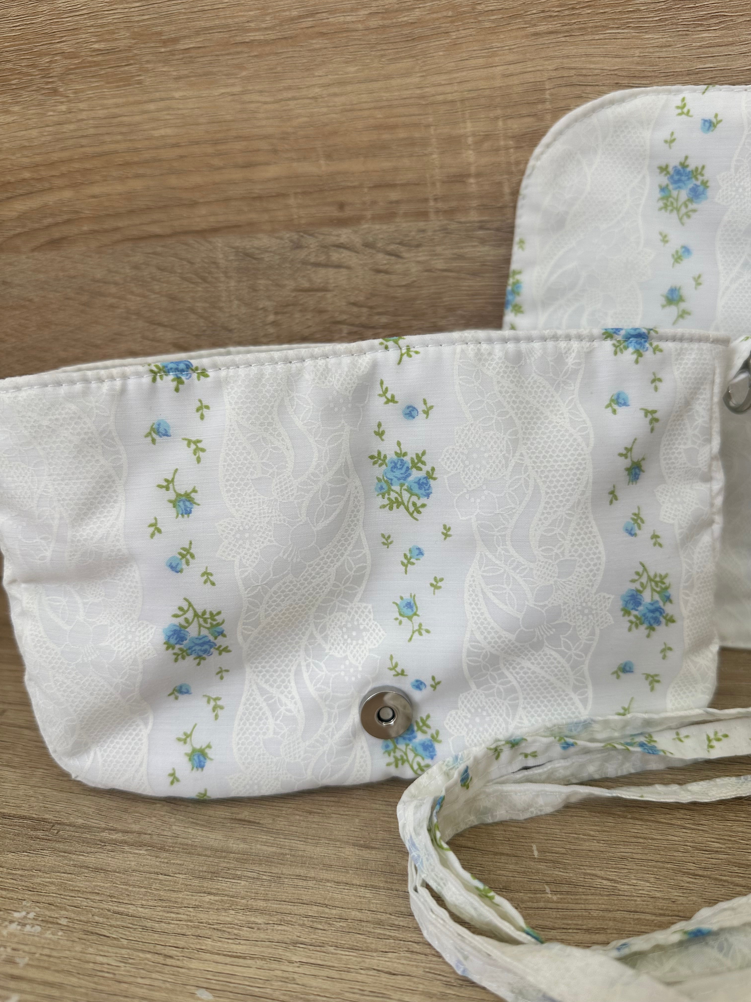 Evolilie - Sac à main modulable - FLORA Au fil de Lilie-Rose