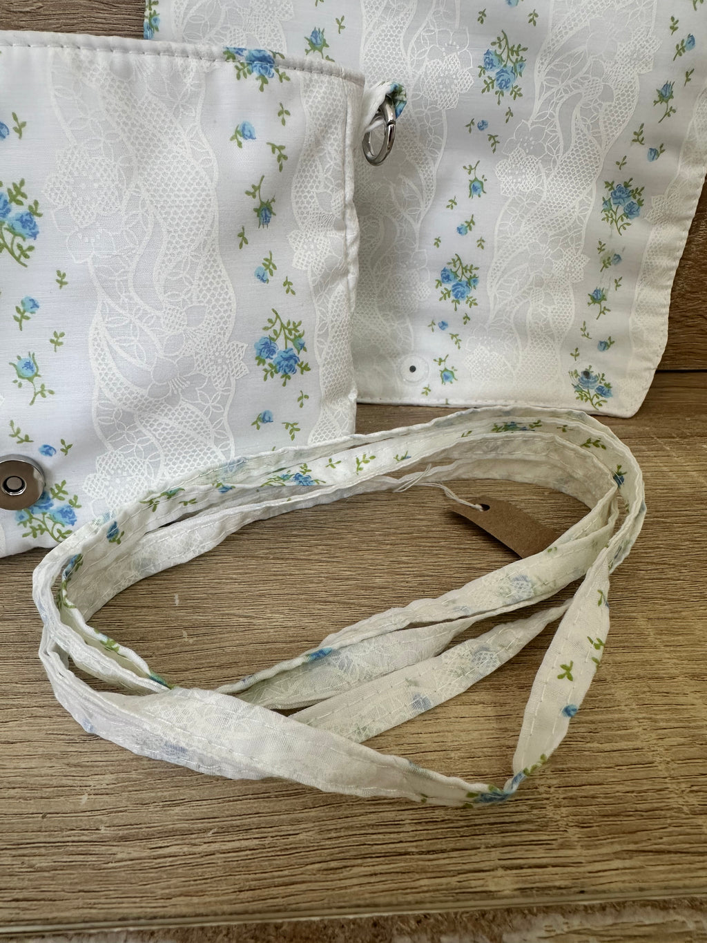 Evolilie - Sac à main modulable - FLORA Au fil de Lilie-Rose